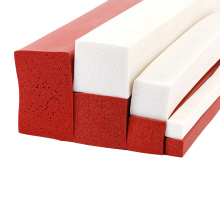 Manufacturer Direct Selling 3*3-200*200mm Square Rectangular Silicone Foam Sealing Strip